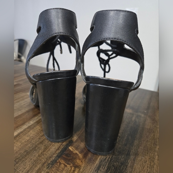 Gianni Bini Black After Hours Strappy Heeled Sandals - Picture 5 of 7